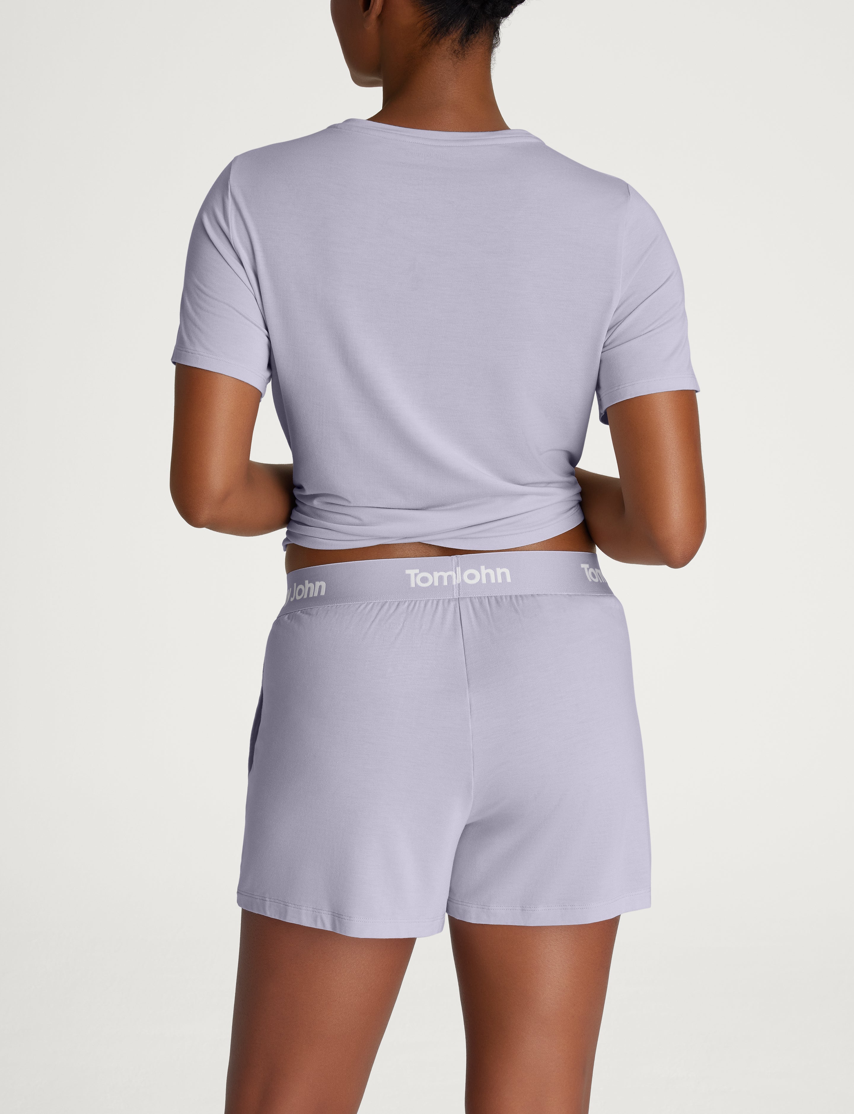 Women's Second Skin Sleep Pocket Tee & Short Set