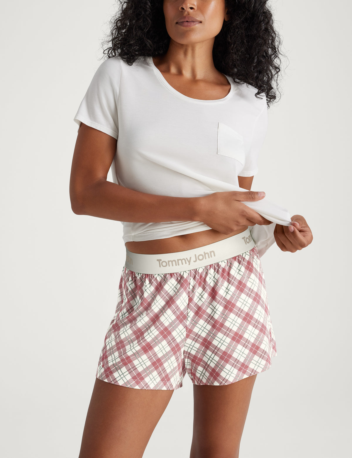 Women's Second Skin Sleep Pocket Tee & Short Set