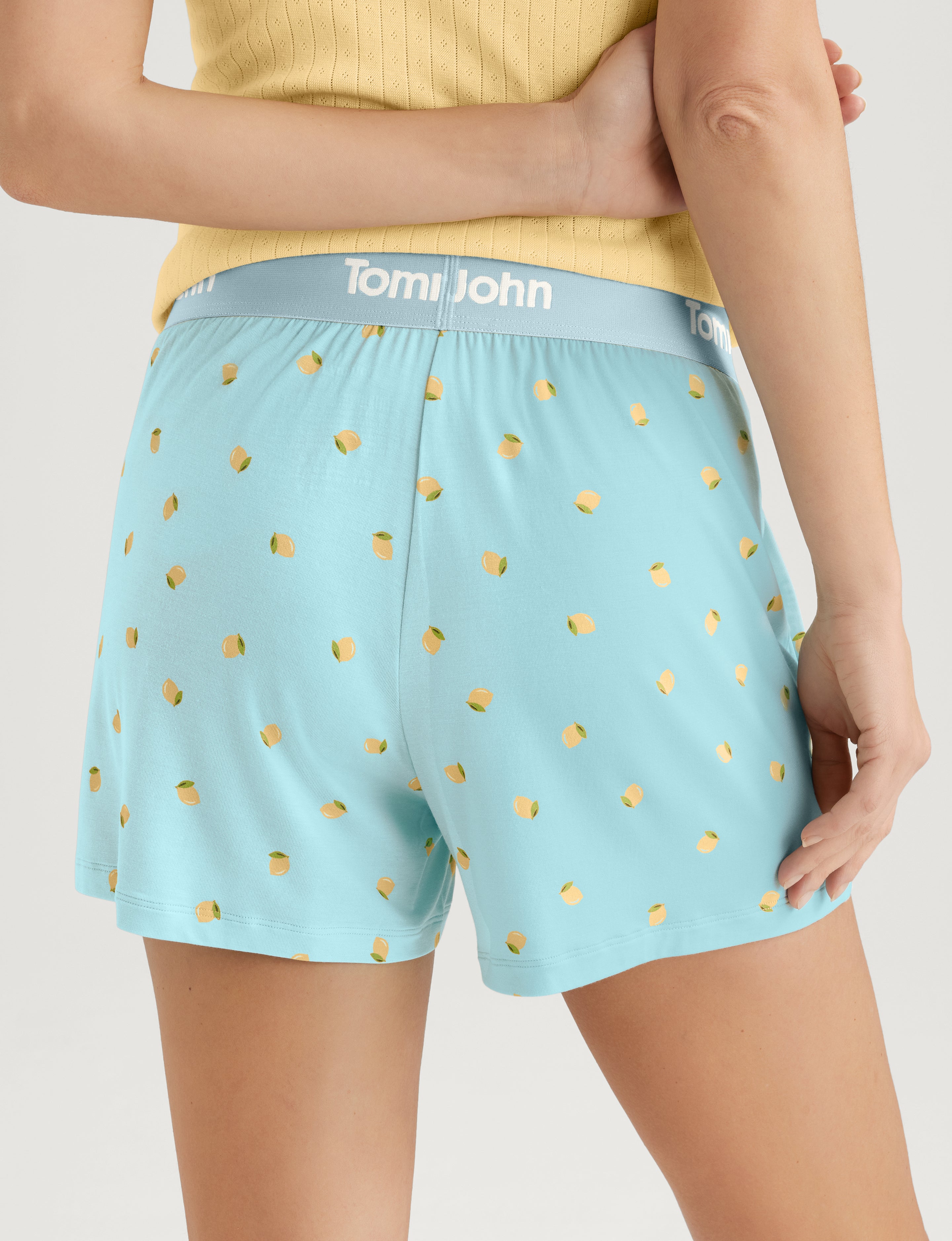 Women's Second Skin Sleep Pocket Tee & Short Set