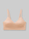 Second Skin Triangle Bralette::Maple Sugar::Swatch