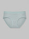 Women's Second Skin Luxe Rib Brief::Slate Luxe Rib::Swatch