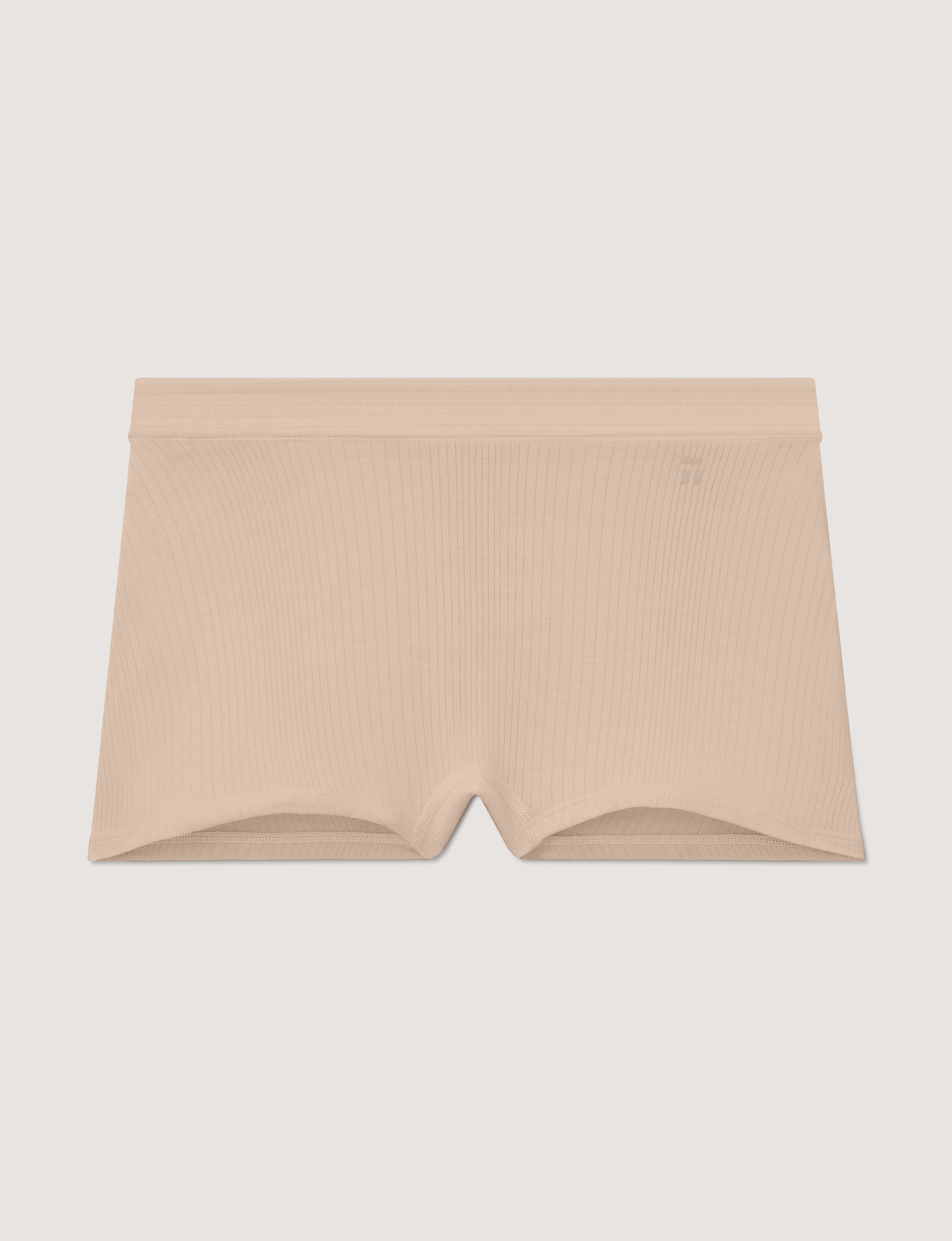 Women's Second Skin Luxe Rib Boyshort