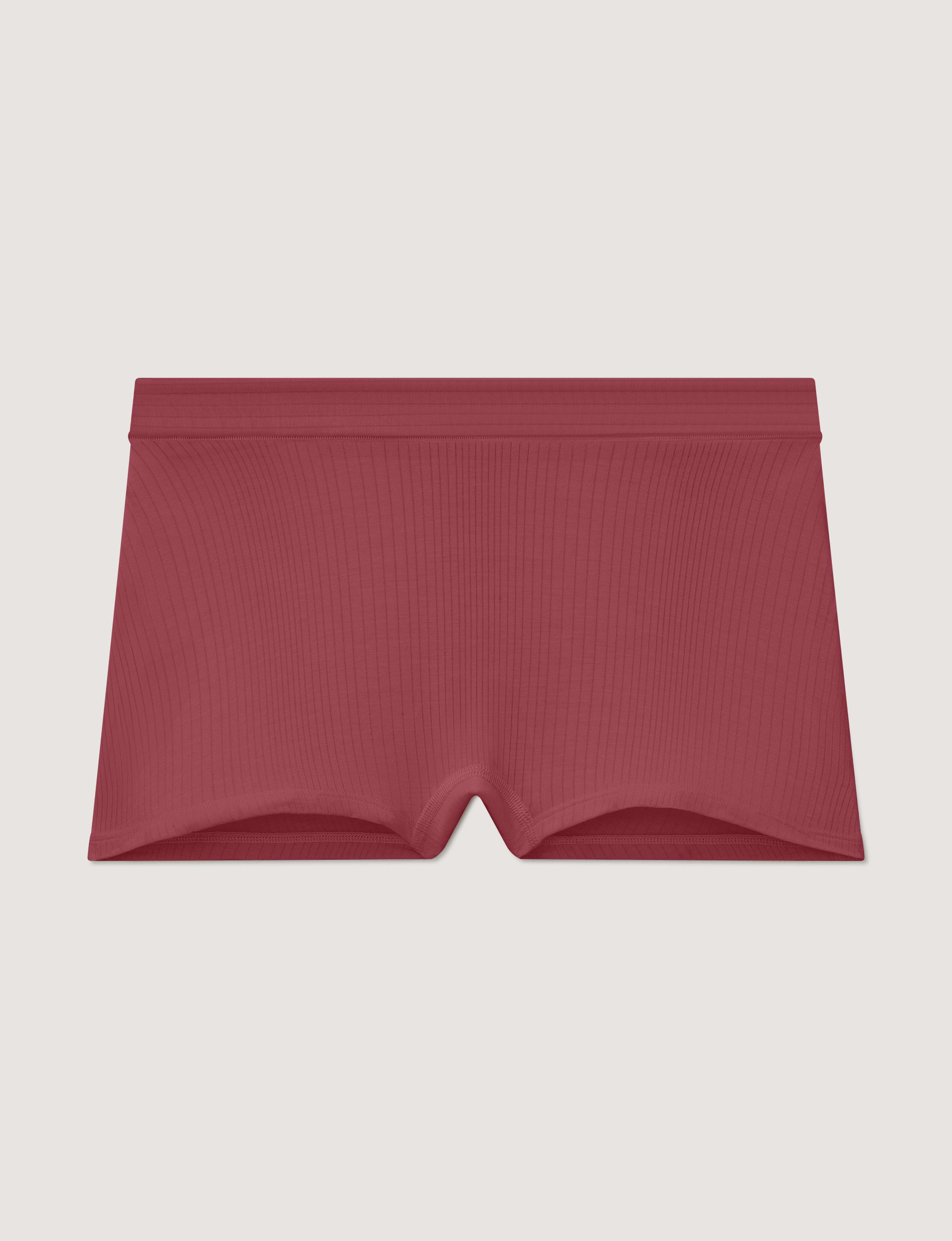 Women's Second Skin Luxe Rib Boyshort