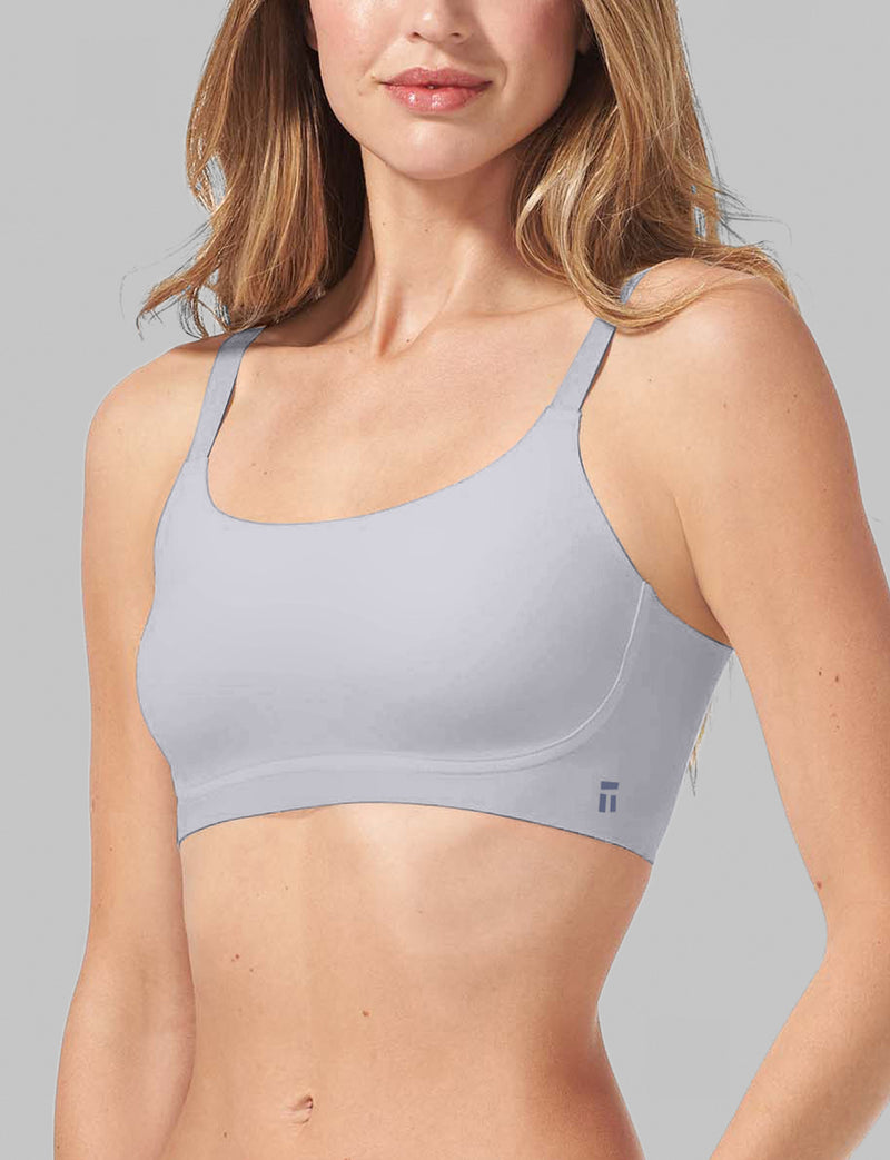Comfort Smoothing Bralette::Gull Gray