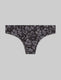 Women's Second Skin Thong::Grey Etched Bud::Swatch