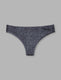 Women's Second Skin Thong::Asphalt Simple Leopard::Swatch