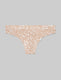 Women's Second Skin Thong::Rugby Tan Animal Texture::Swatch