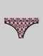 Women's Second Skin Thong::Multi Heart Blocks::Swatch