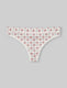 Women's Second Skin Thong::Miami Rose Tile::Swatch