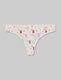 Women's Second Skin Thong::Ribbon and Bows::Swatch