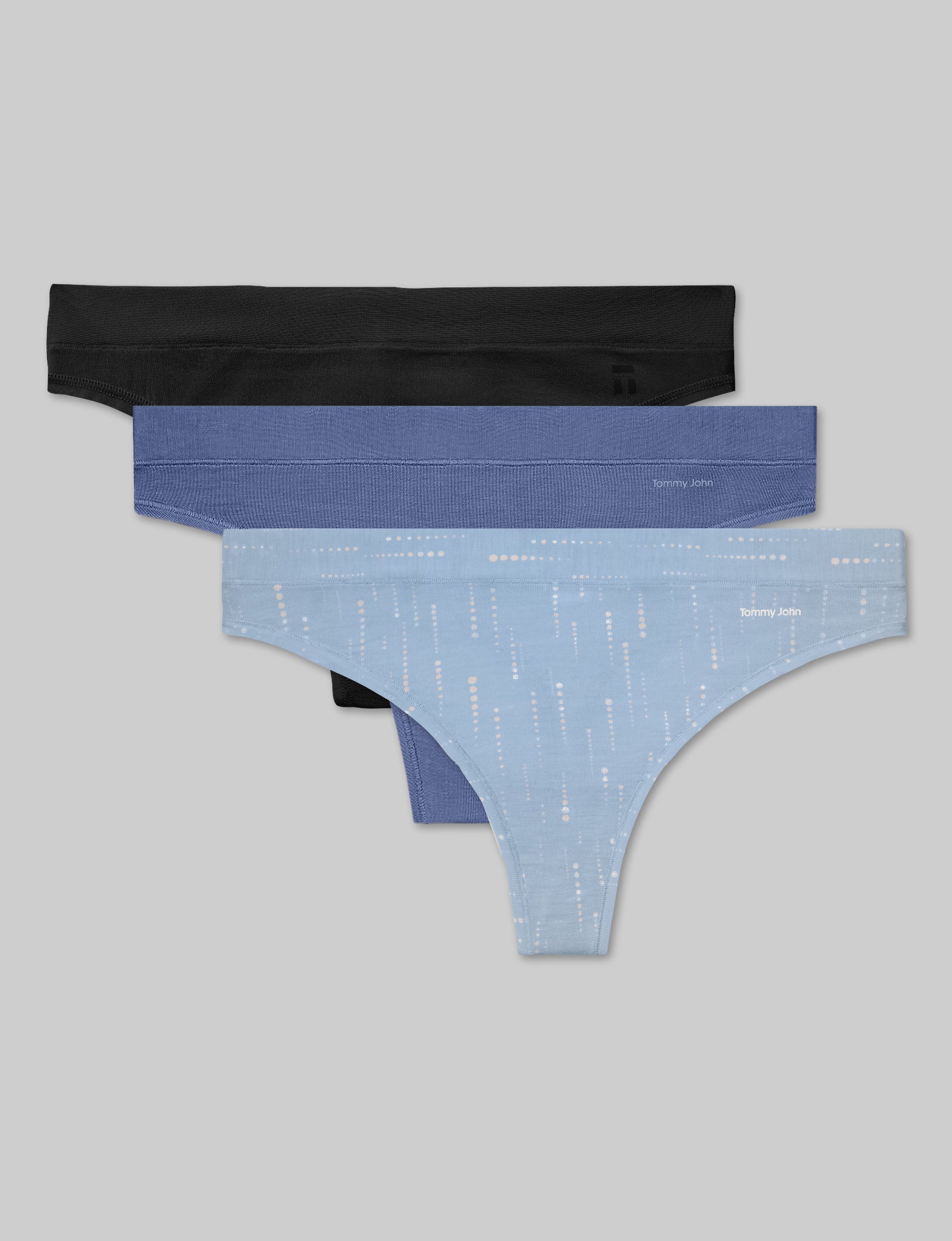 Women's Second Skin Thong (3-Pack)
