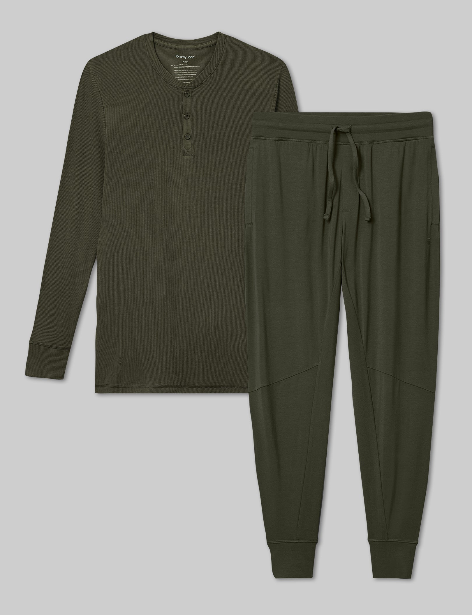 Downtime Henley & Jogger Set