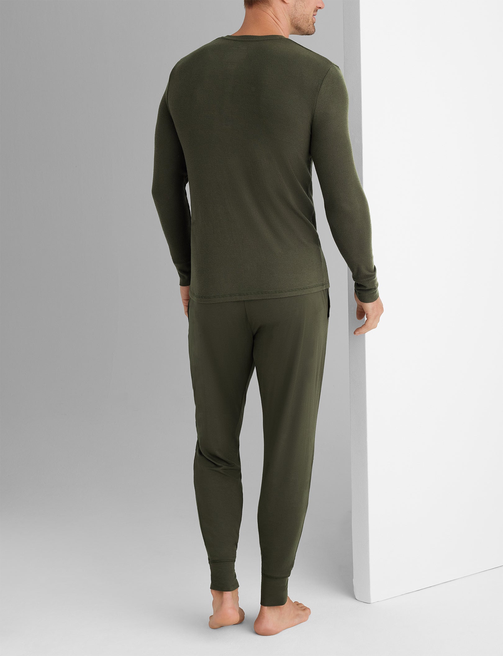 Downtime Henley & Jogger Set