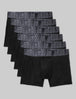 Apollo Trunk 4" (6-Pack)::Black
