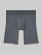 Second Skin Boxer Brief 8"::Turbulence Grey::Swatch