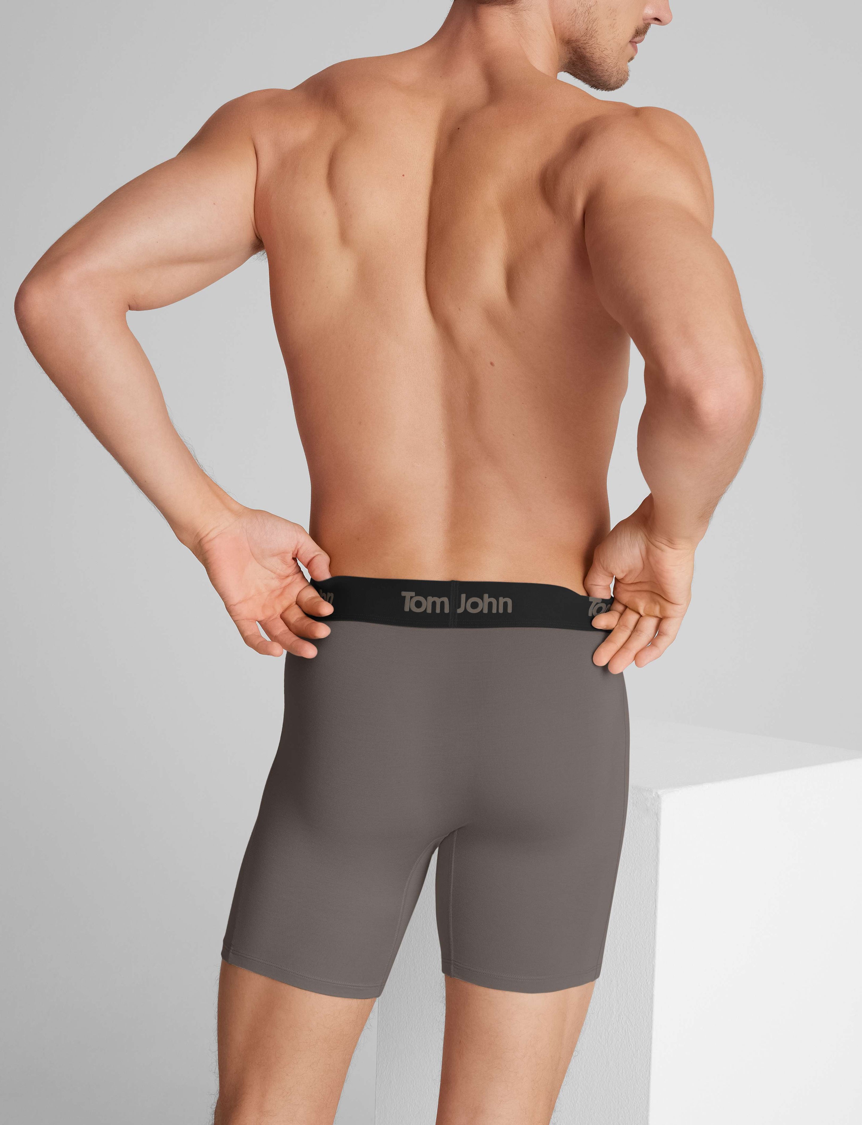 Second Skin Boxer Brief 8" (3-Pack)