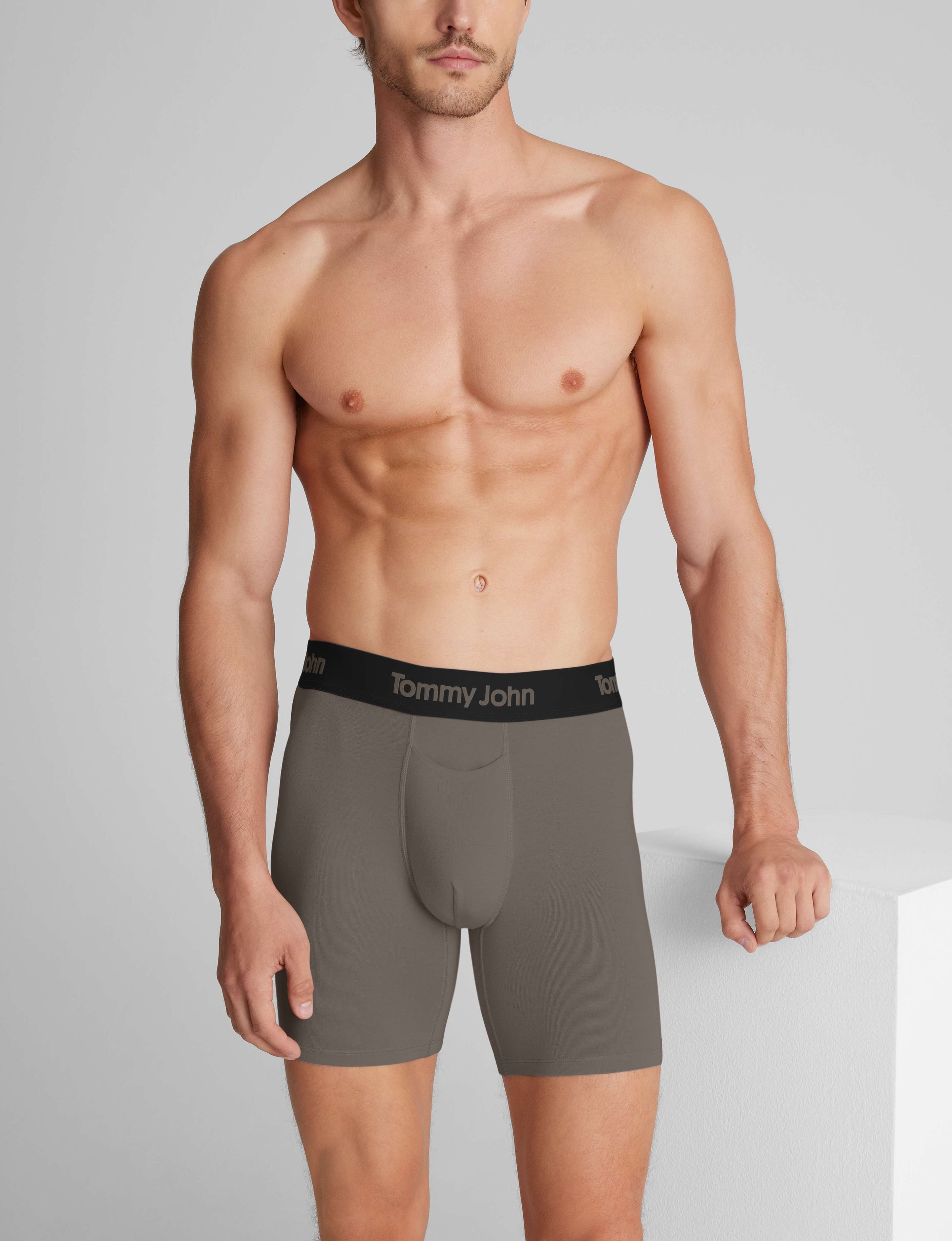 Second Skin Boxer Brief 8" (3-Pack)