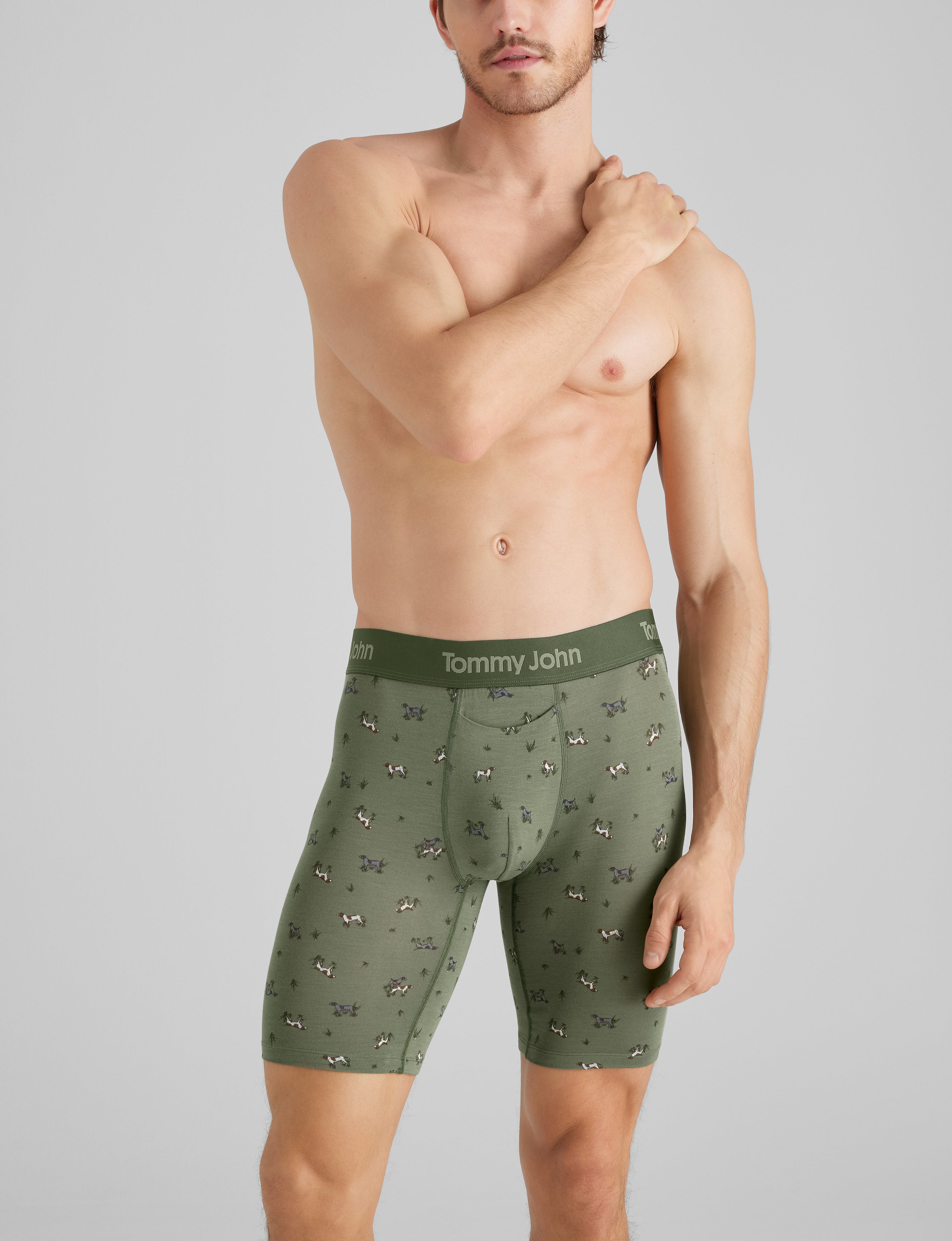 Second Skin Boxer Brief 8" (3-Pack)