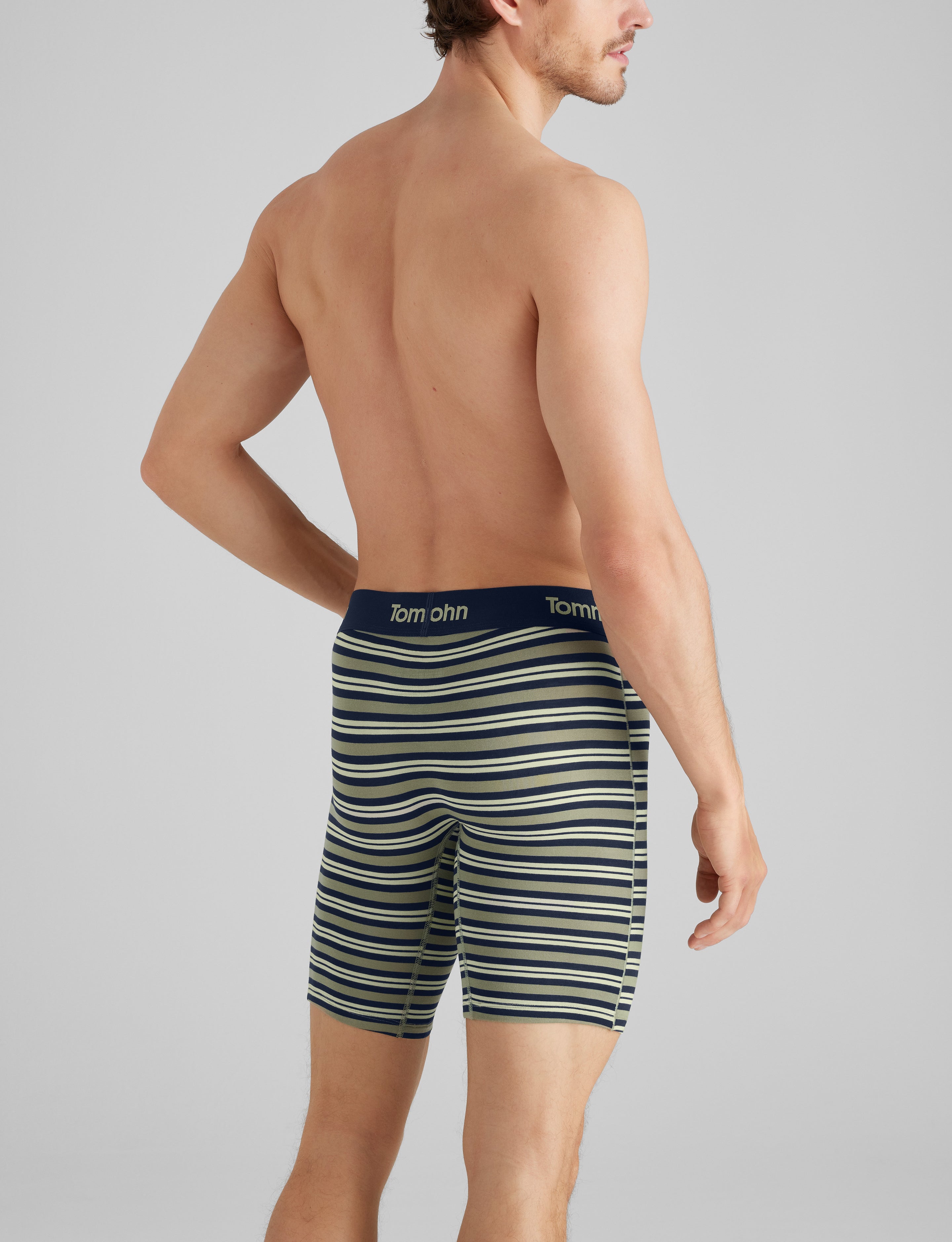 Second Skin Boxer Brief 8" (3-Pack)
