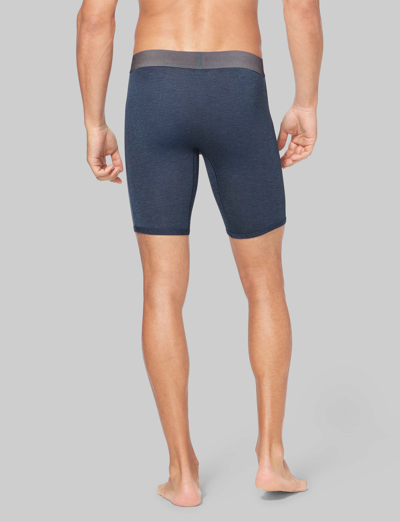 Second Skin Boxer Brief 8" (3-Pack)