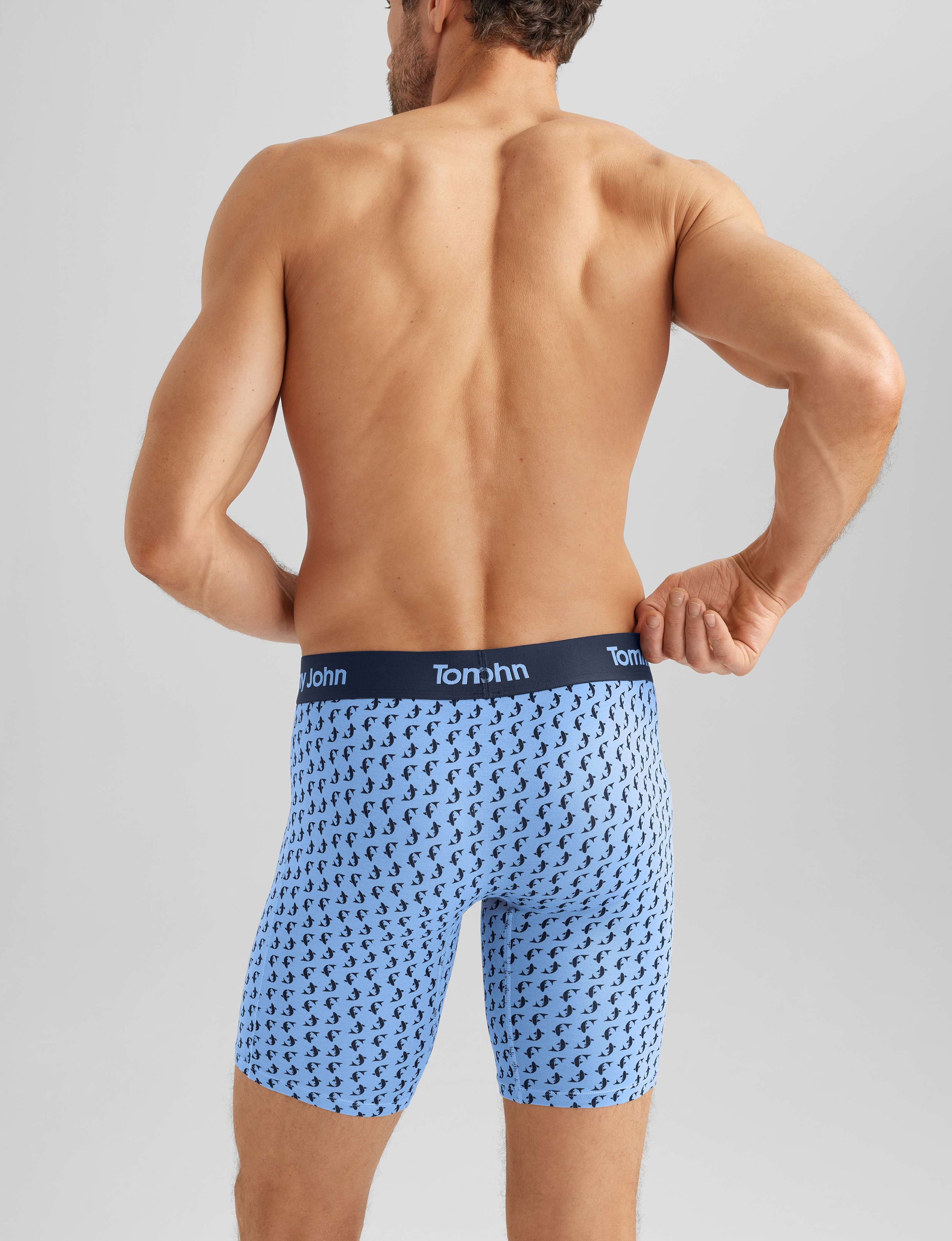 Second Skin Boxer Brief 8" (3-Pack)