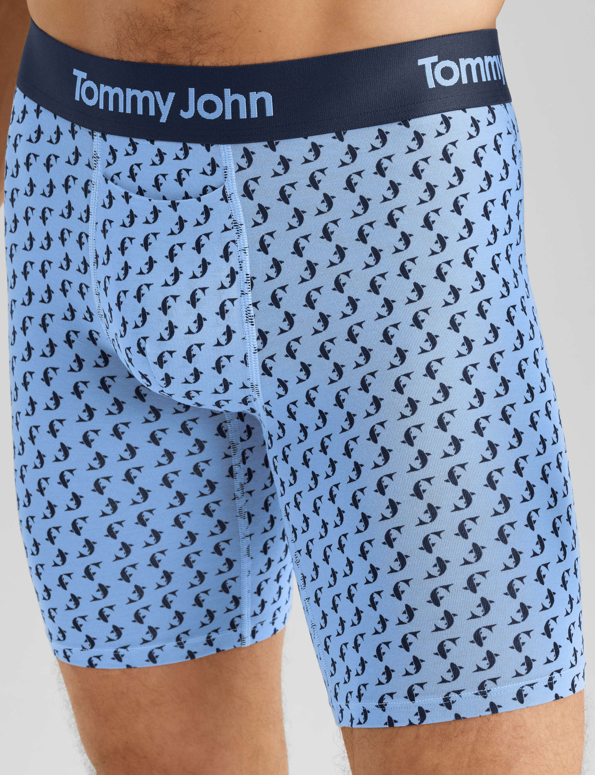 Second Skin Boxer Brief 8" – Tommy John