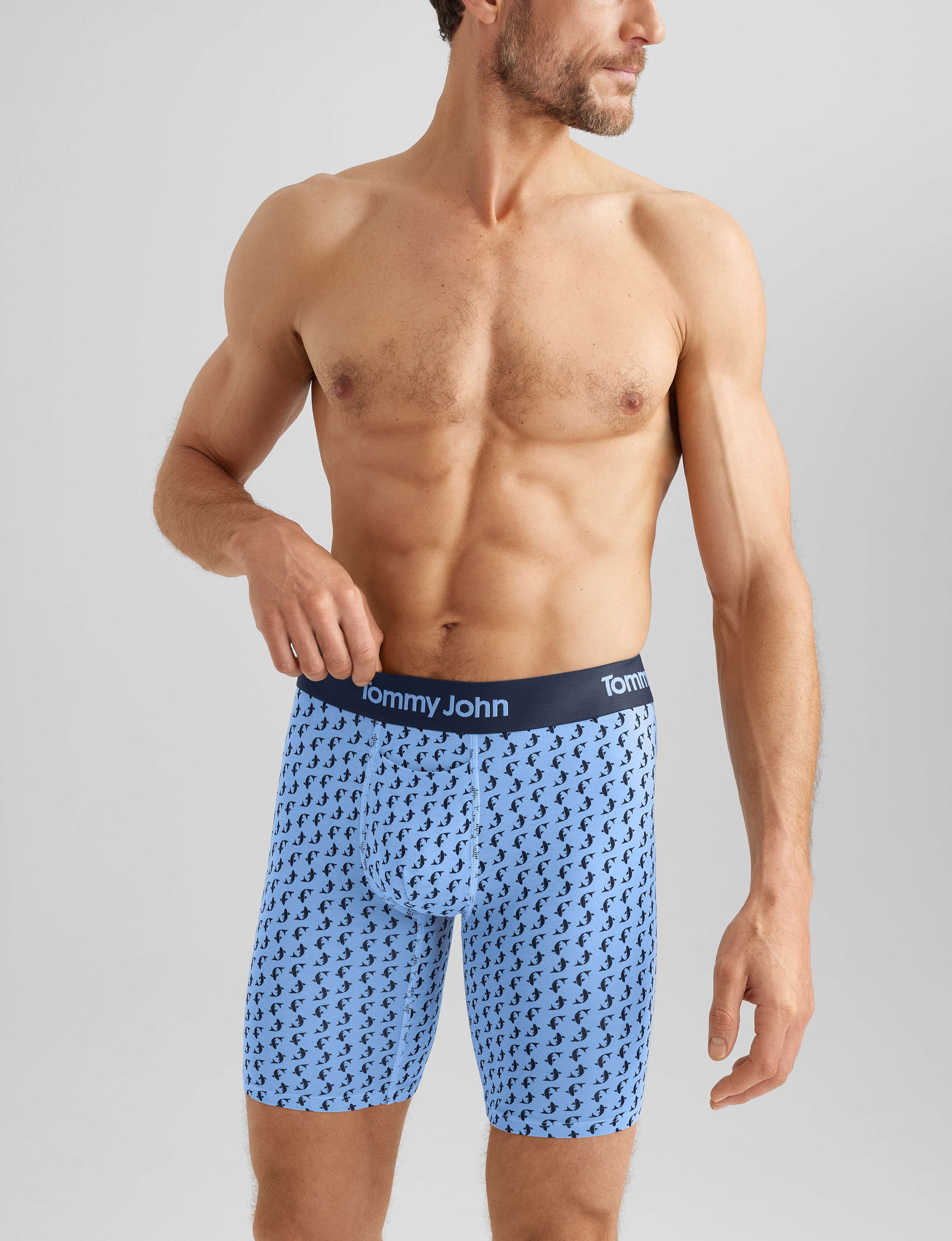 Second Skin Boxer Brief 8" (3-Pack)