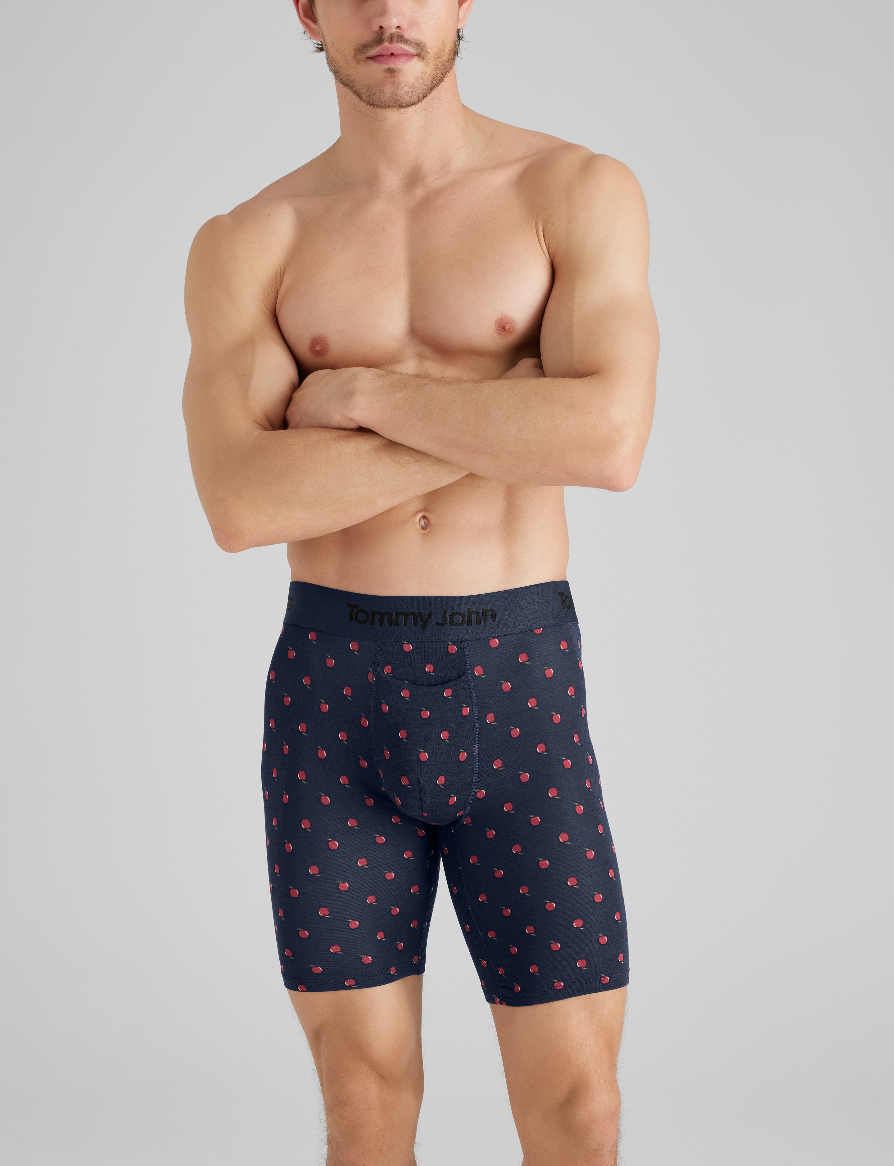 Second Skin Boxer Brief 8" (3-Pack)