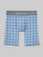 Second Skin Boxer Brief 8"::Ebb and Flow Shifting Plaid::Swatch