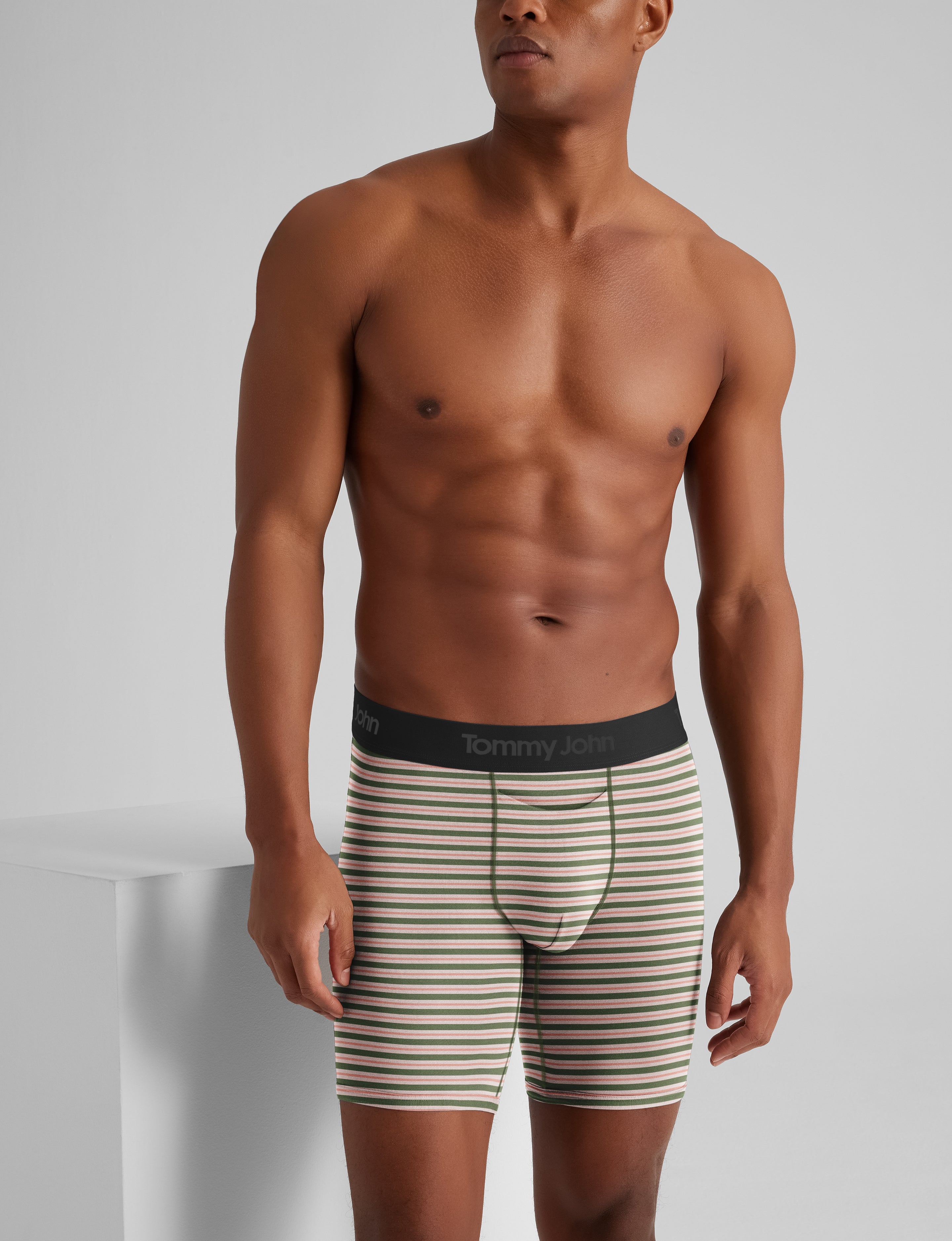Second Skin Boxer Brief 8" (3-Pack)