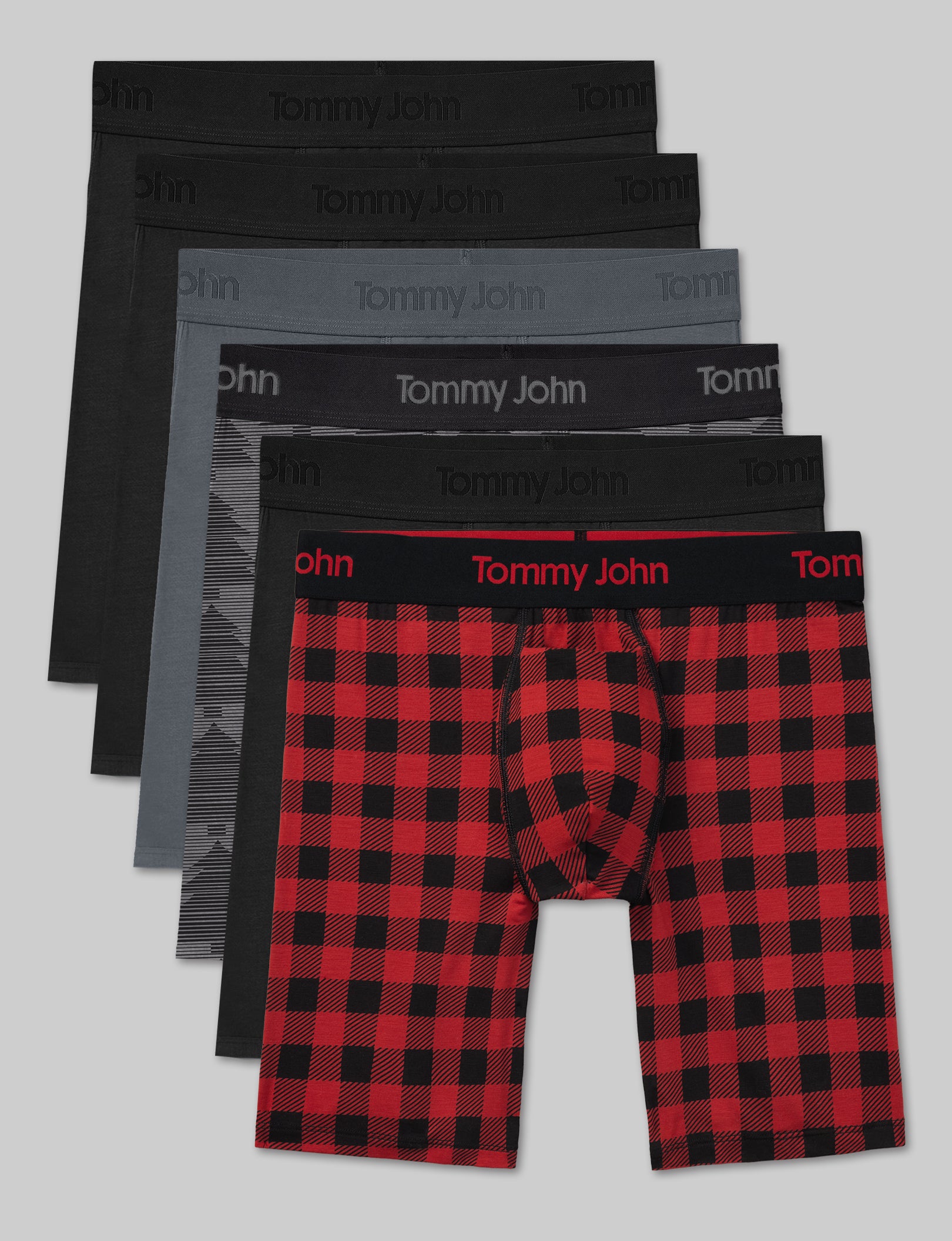 Second Skin Boxer Brief 8" (6-Pack)