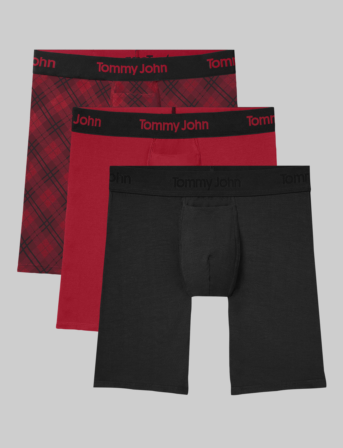 Second Skin Boxer Brief 8" (3-Pack)