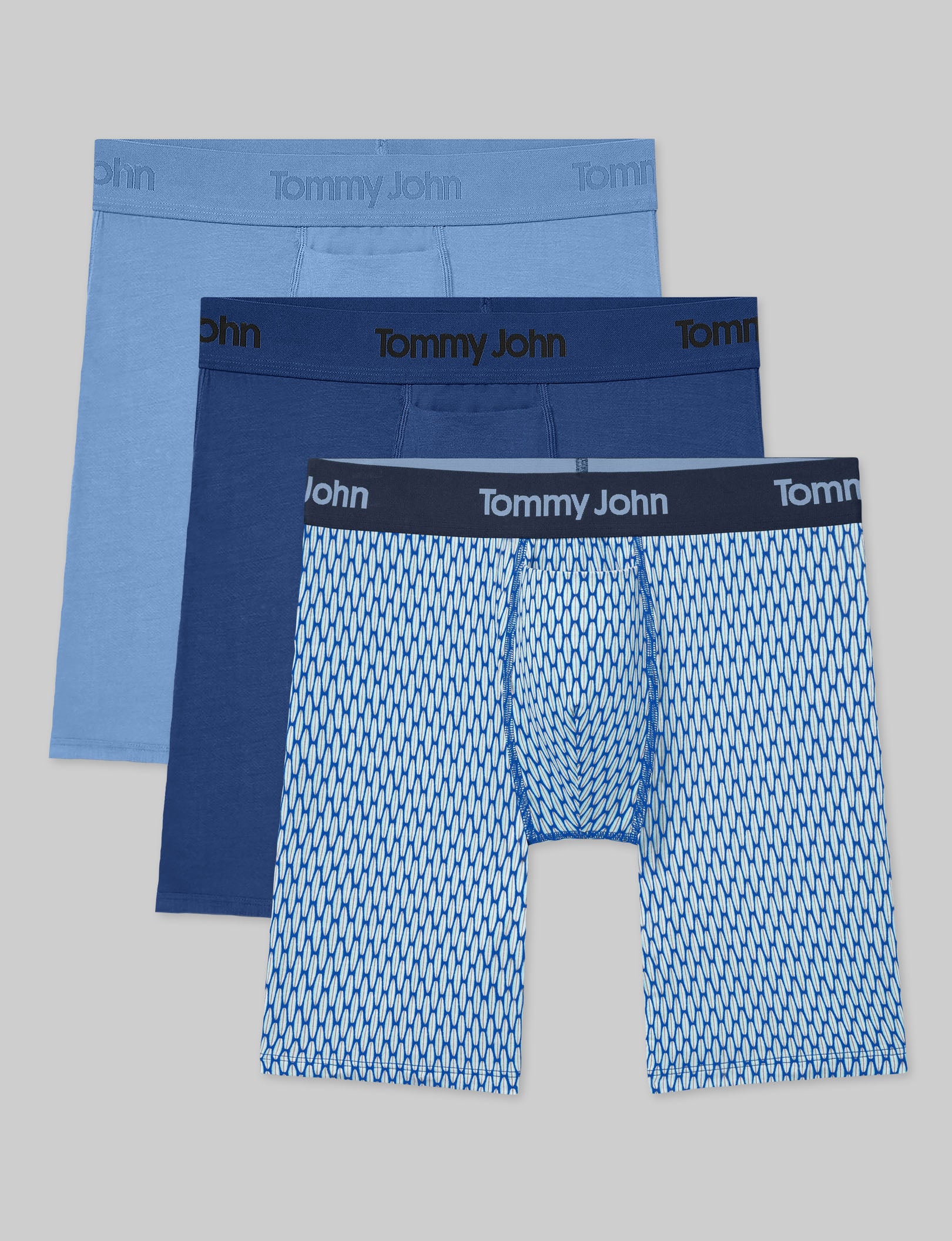 Second Skin Boxer Brief 8" (3-Pack)