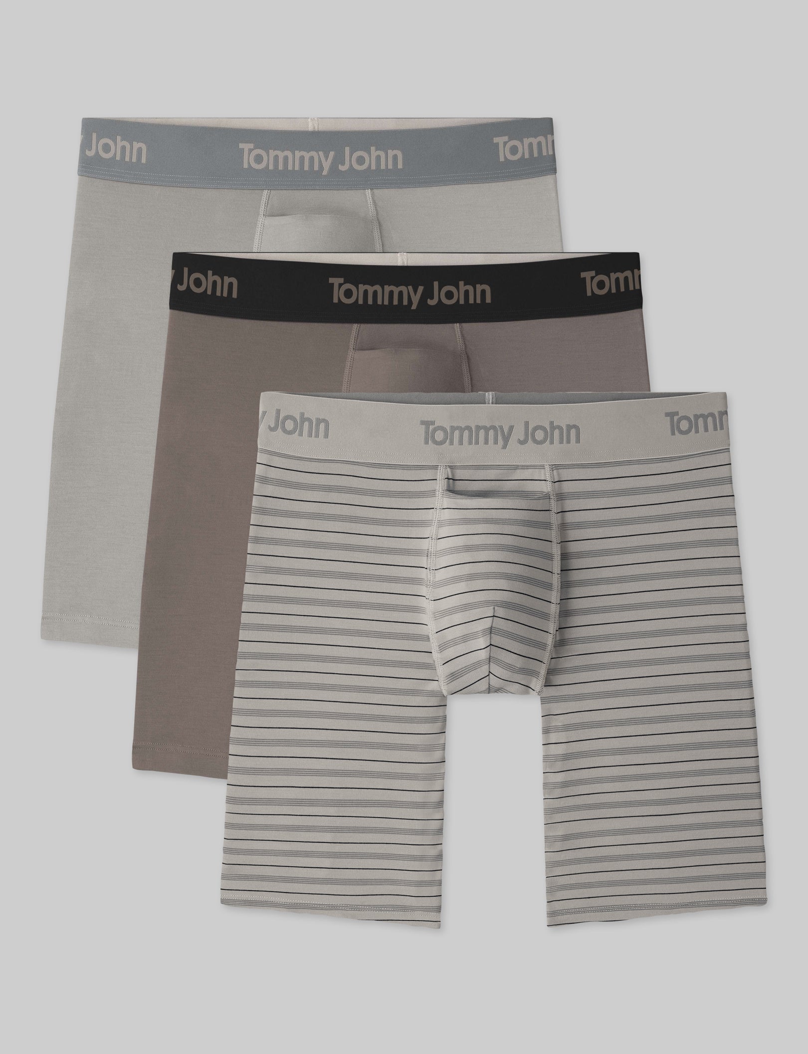 Second Skin Boxer Brief 8" (3-Pack)