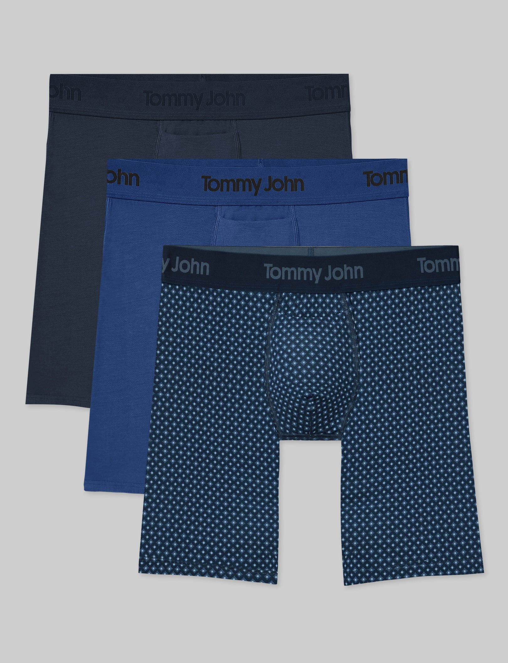 Second Skin Boxer Brief 8" (3-Pack)