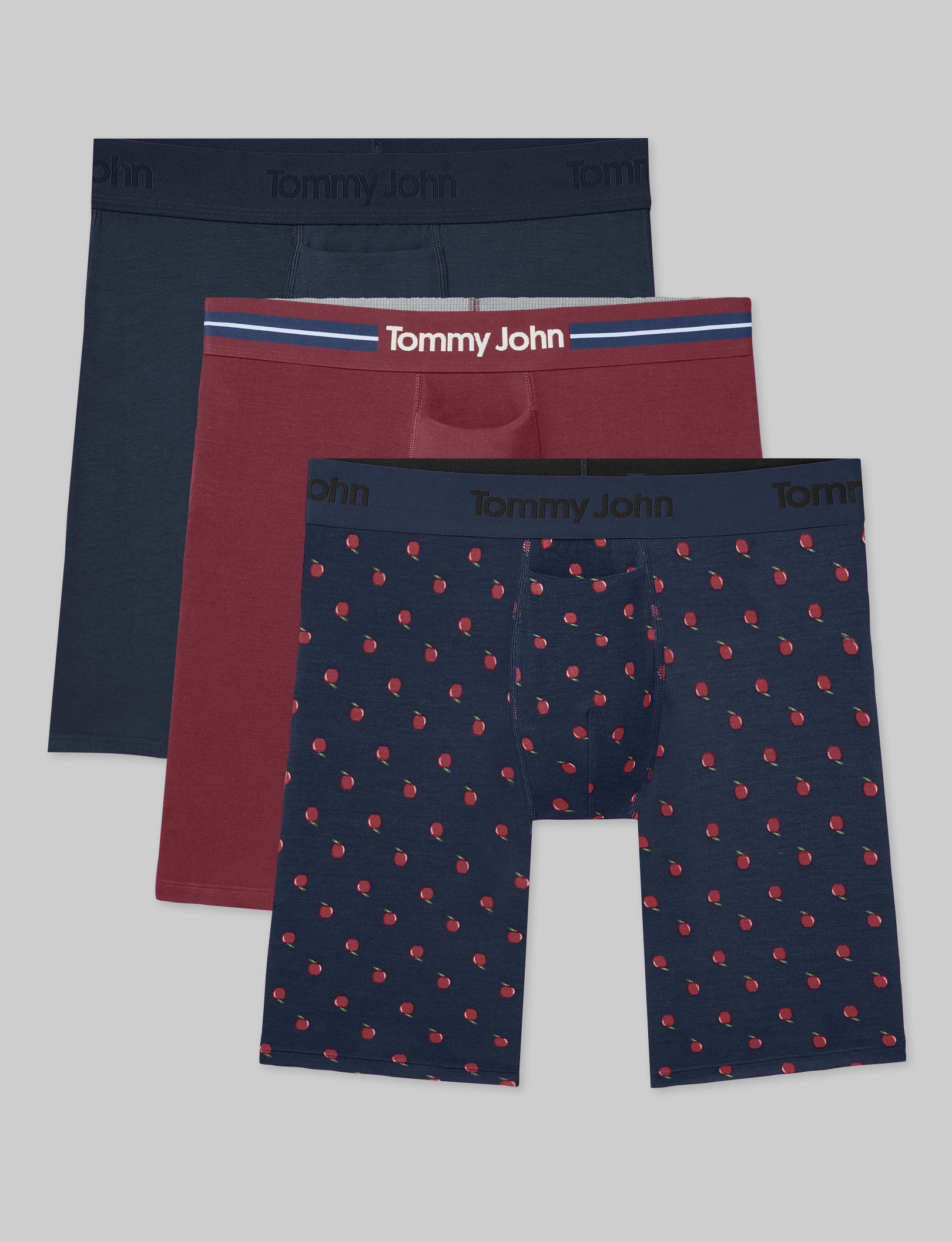 Second Skin Boxer Brief 8" (3-Pack)