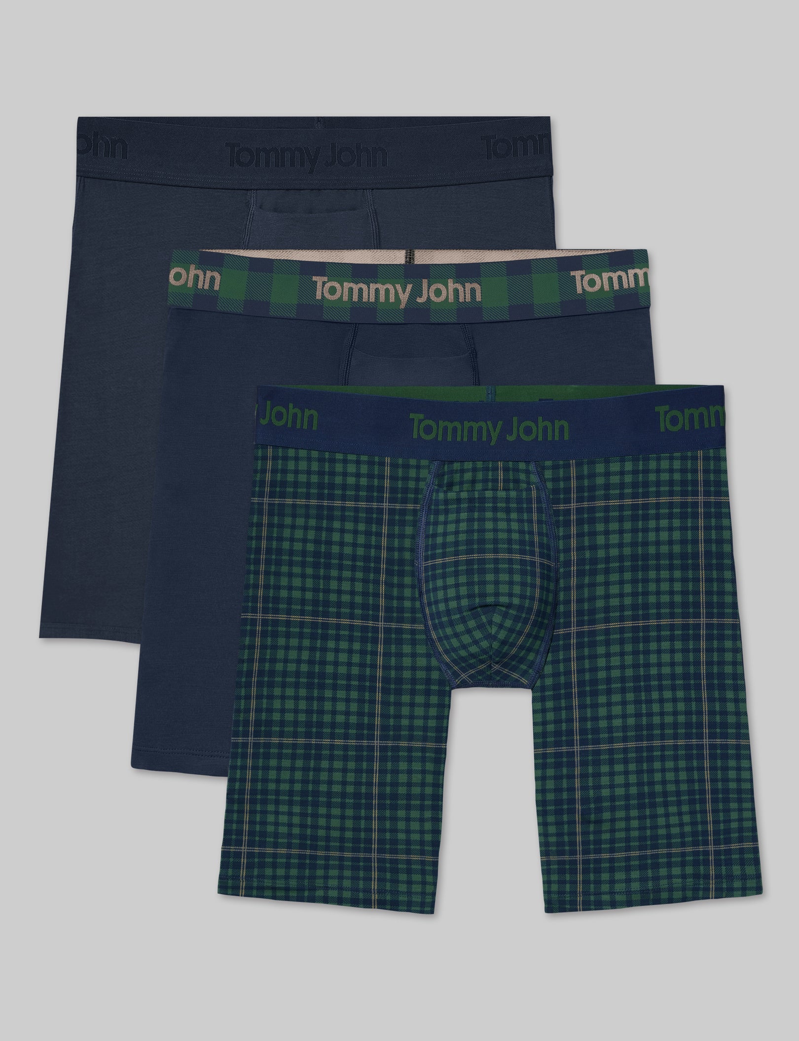 Second Skin Boxer Brief 8" (3-Pack)