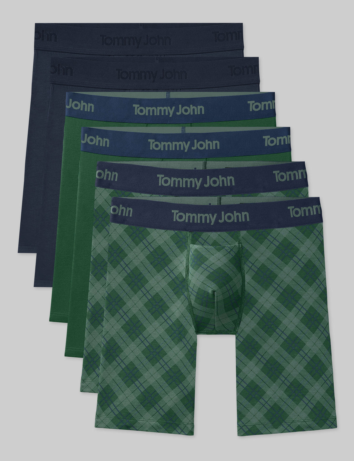Second Skin Boxer Brief 8" (6-Pack)