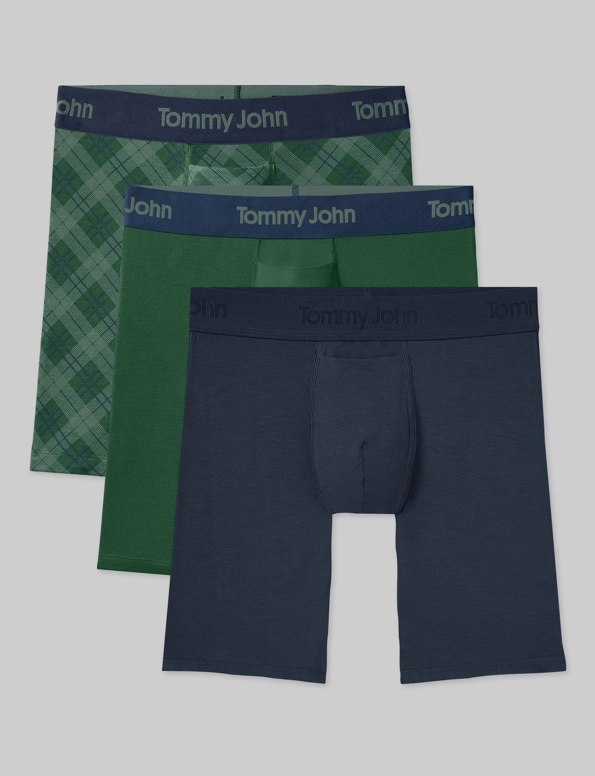 Second Skin Boxer Brief 8" (3-Pack)