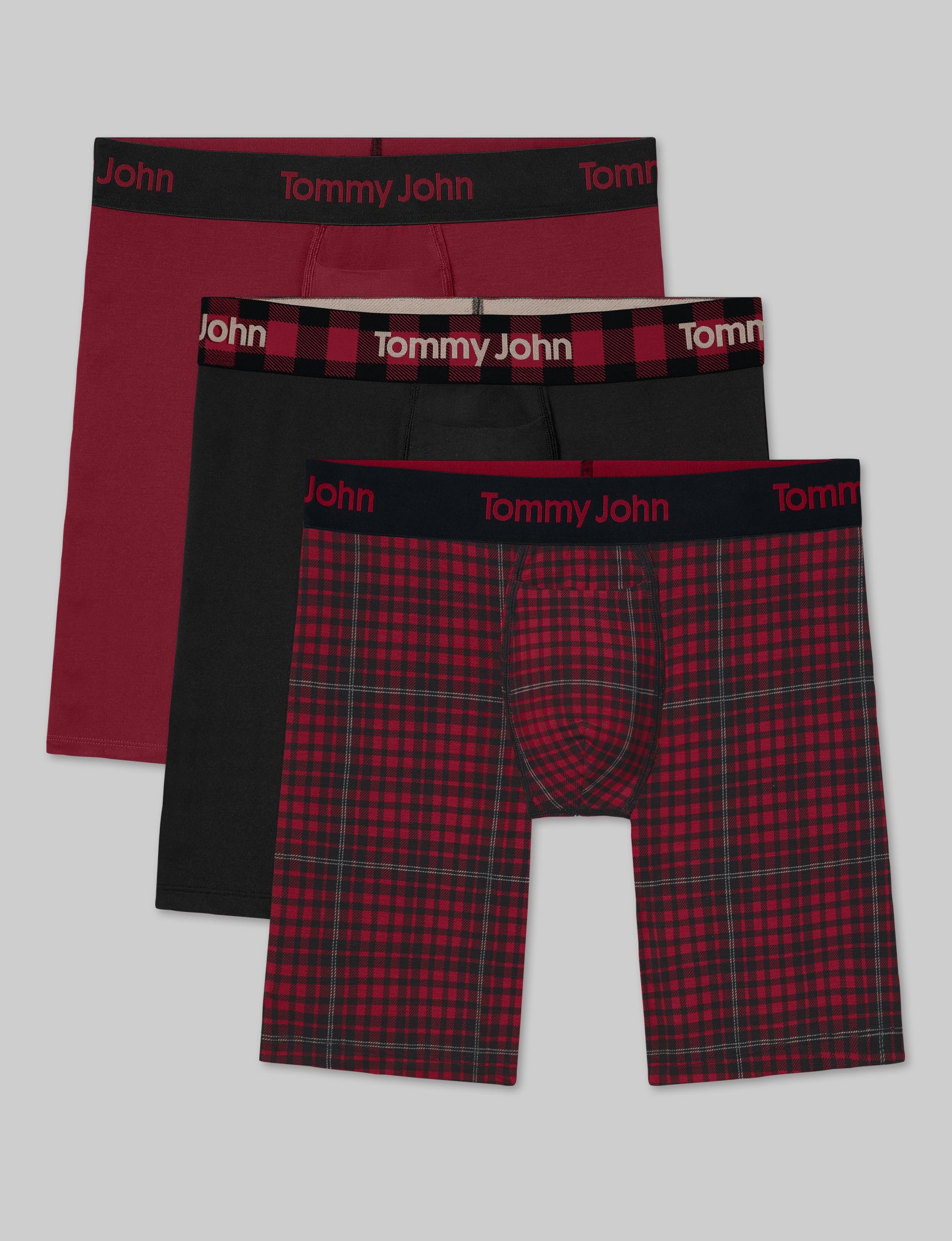 Second Skin Boxer Brief 8" (3-Pack)