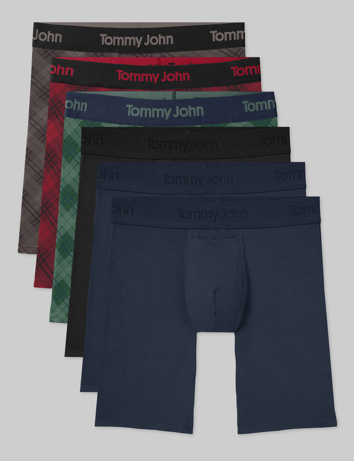 Second Skin Boxer Brief 8" (6-Pack)