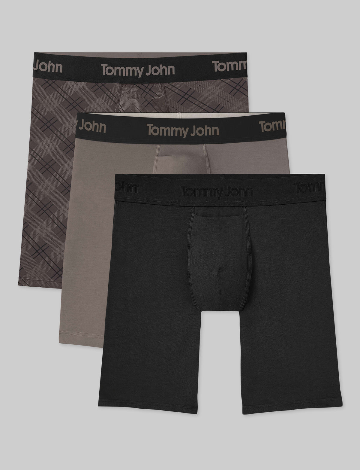 Second Skin Boxer Brief 8" (3-Pack)