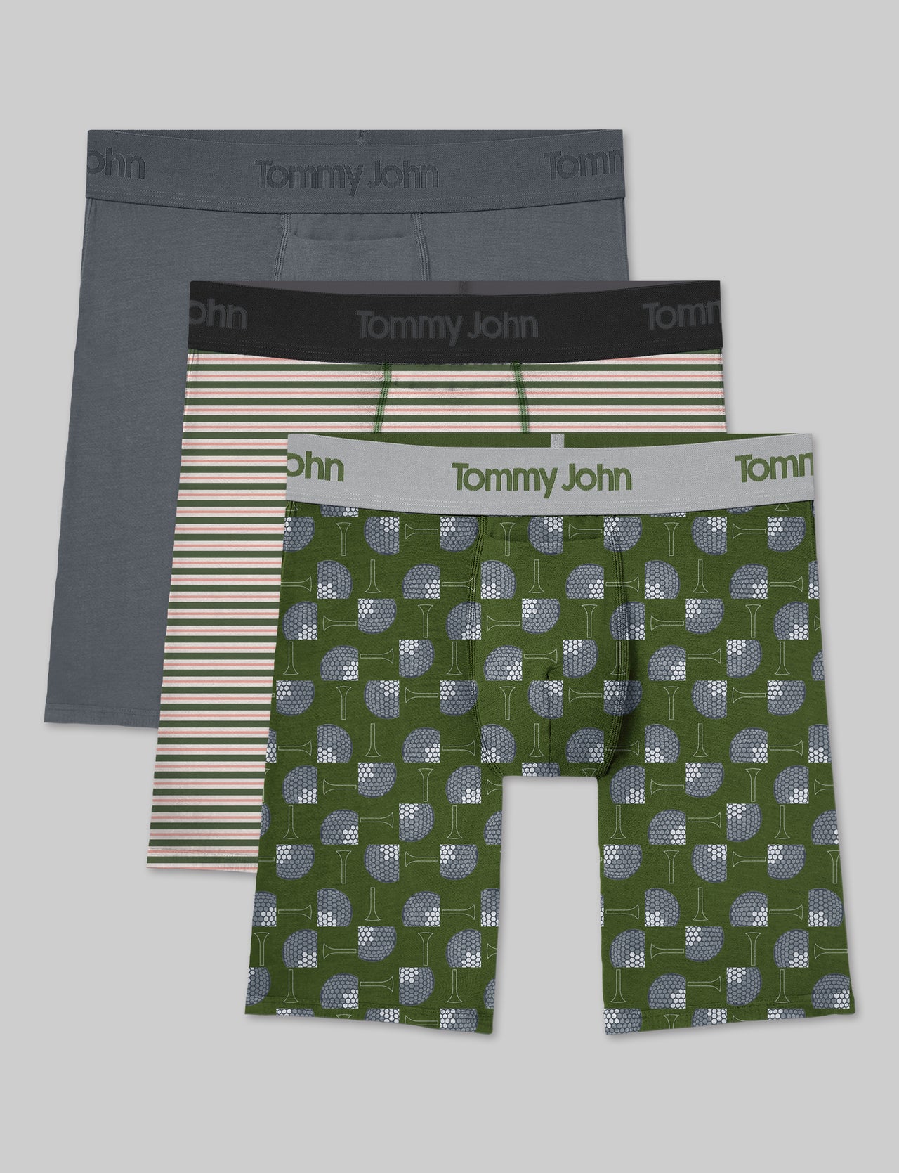 Second Skin Boxer Brief 8" (3-Pack)