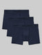 Second Skin Trunk 4" (3 Pack)::Dress Blues