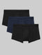 Second Skin Square Cut 2" (3-Pack)::Black/Dress Blues
