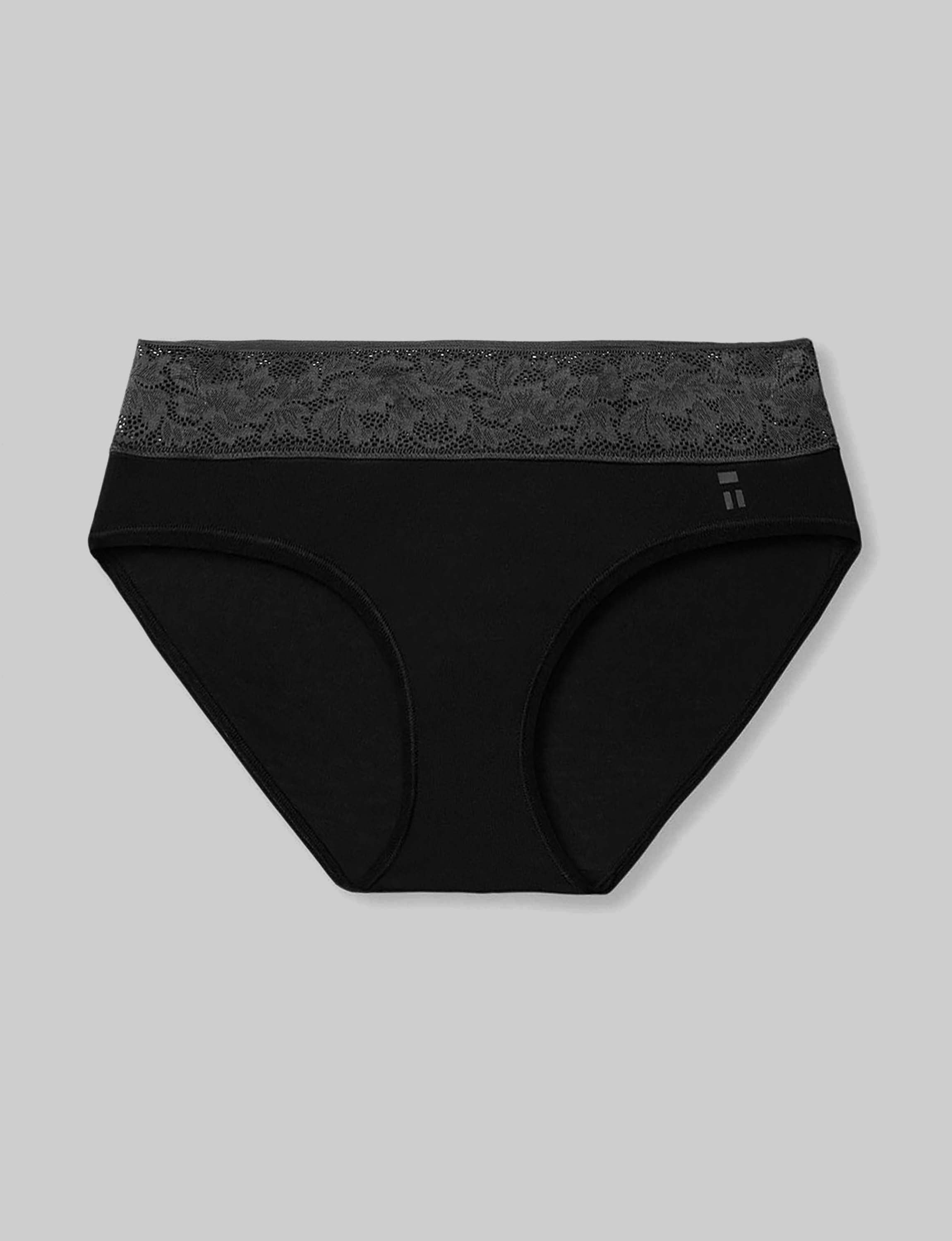 Women's Second Skin Brief, Lace Waist