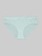 Women's Second Skin Brief, Lace Waist::Hint of Mint Lace Waist::Swatch