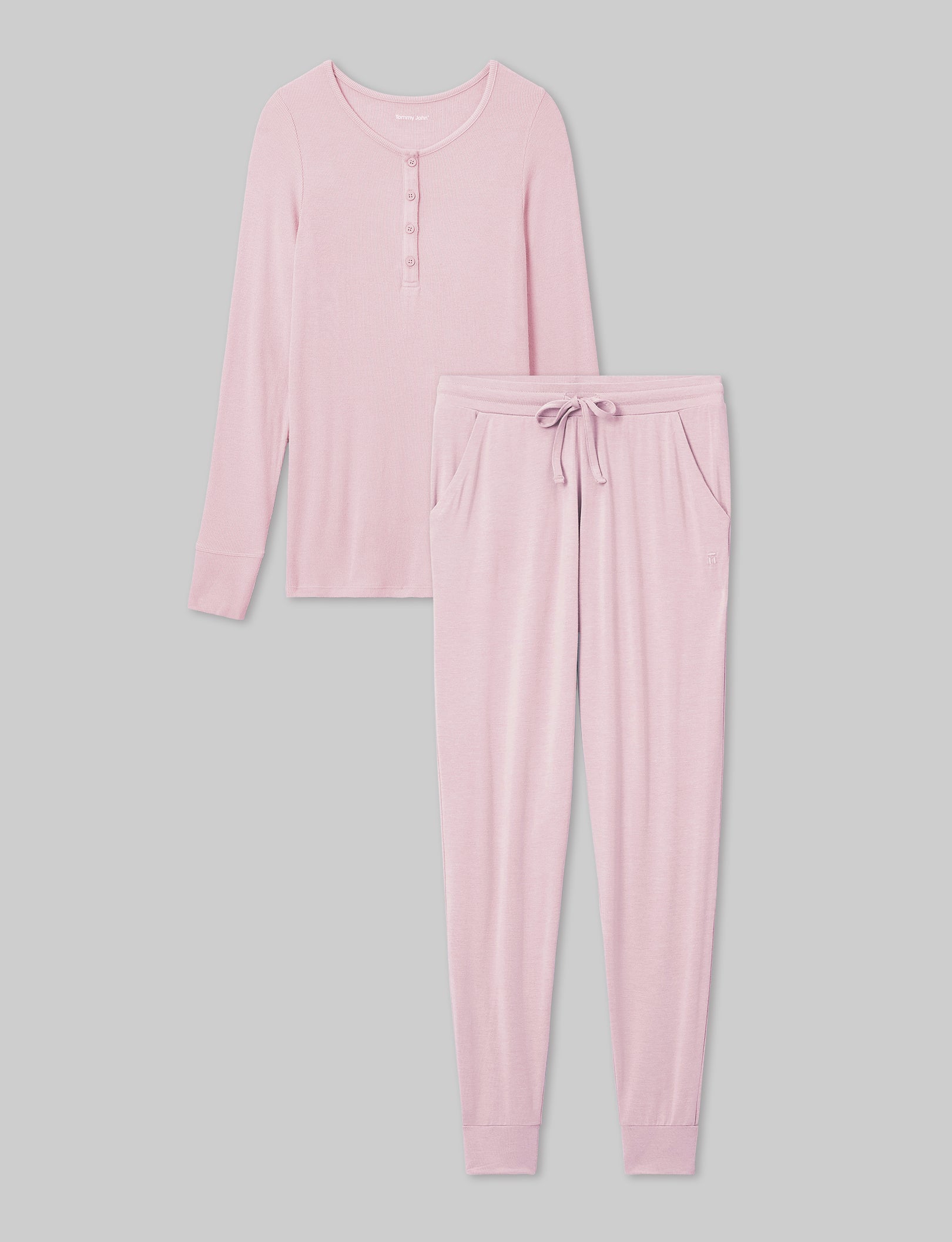 Women's Downtime Henley & Jogger Set