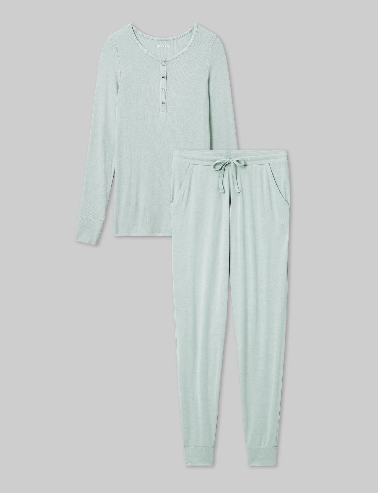 Women's Downtime Henley & Jogger Set