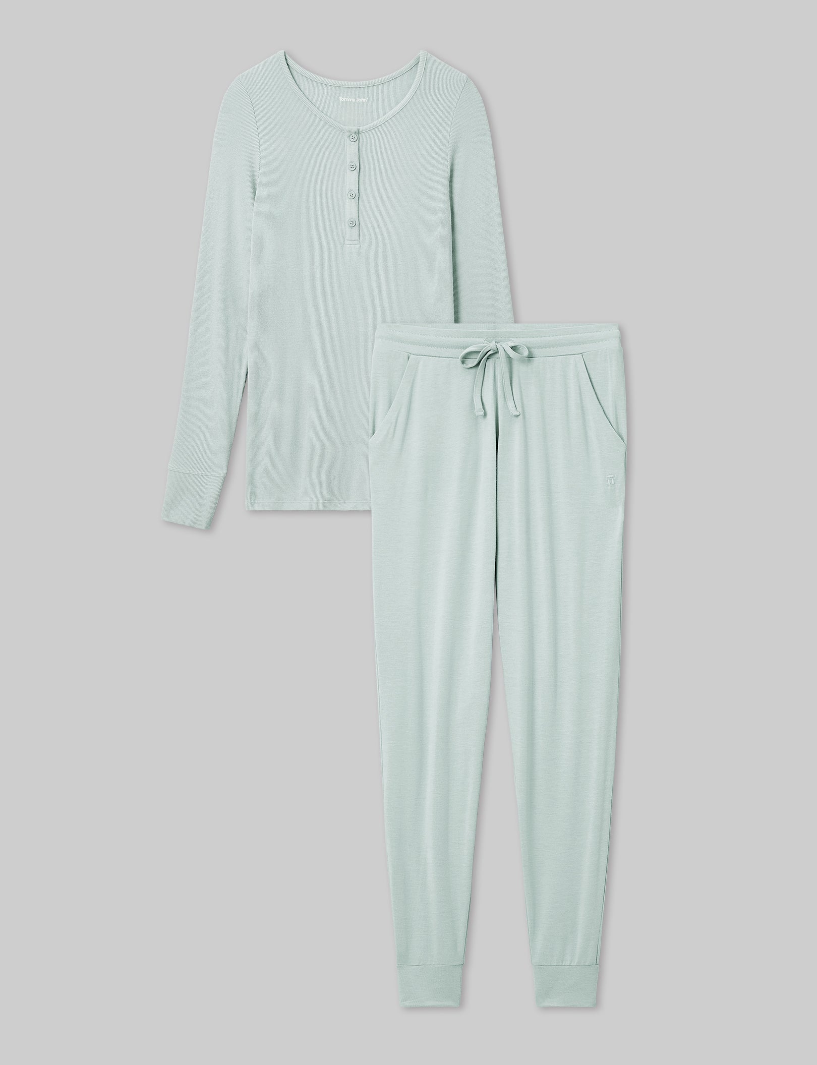Women's Downtime Henley & Jogger Set